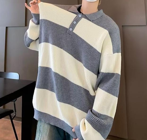 Archie - Retro Polo Sweater 2