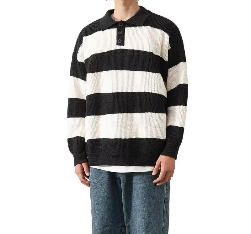 Archie - Retro Polo Sweater 4