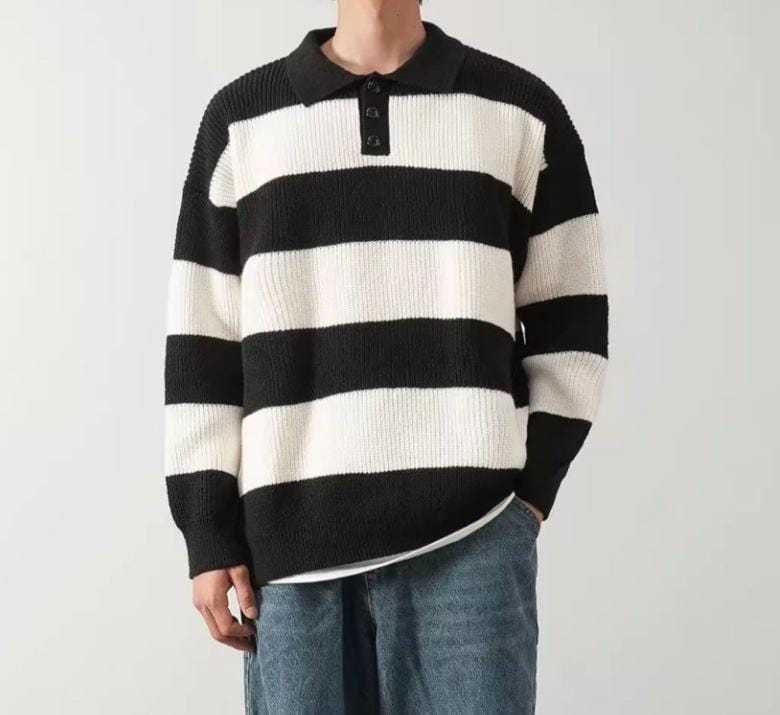Archie - Retro Polo Sweater 6