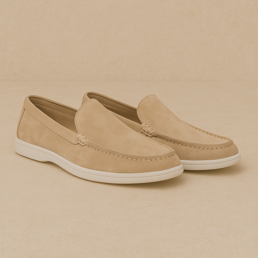 Barrett - zachte suede herenloafers 1