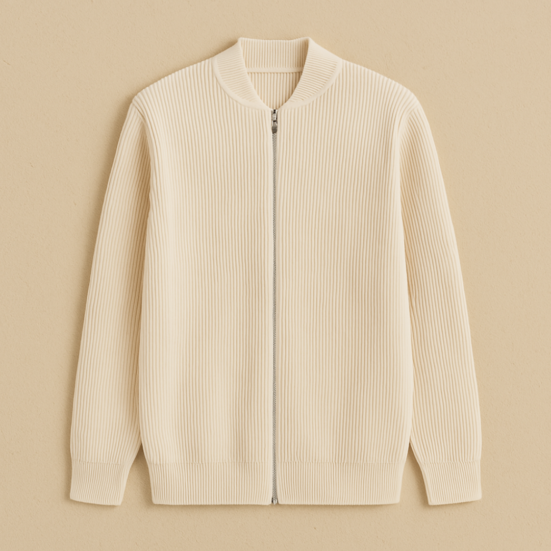 Casual gebreide katoenen vest 2