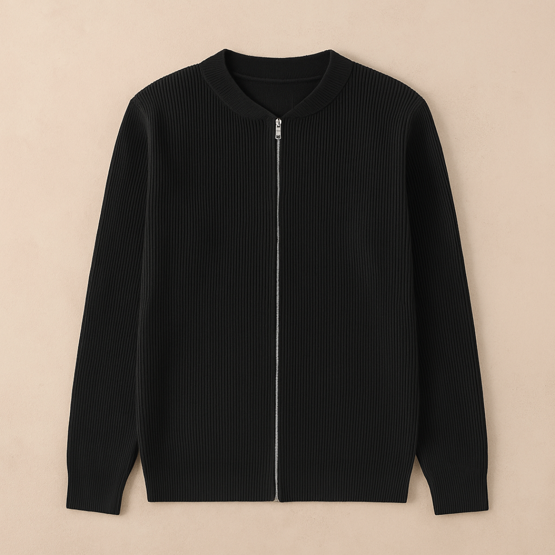 Casual gebreide katoenen vest 3