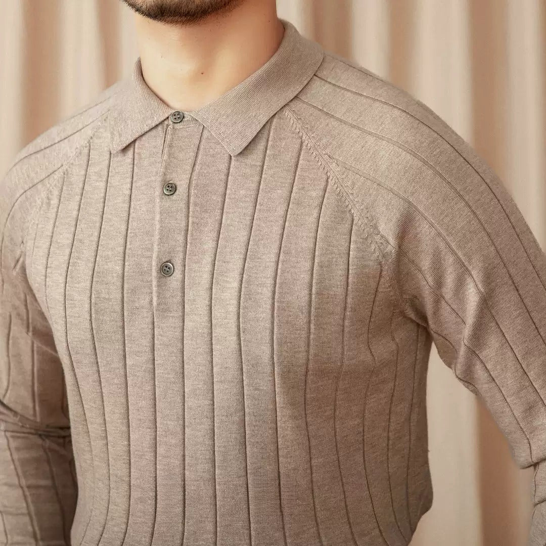 Charlton - Polo shirt met lange mouwen 3