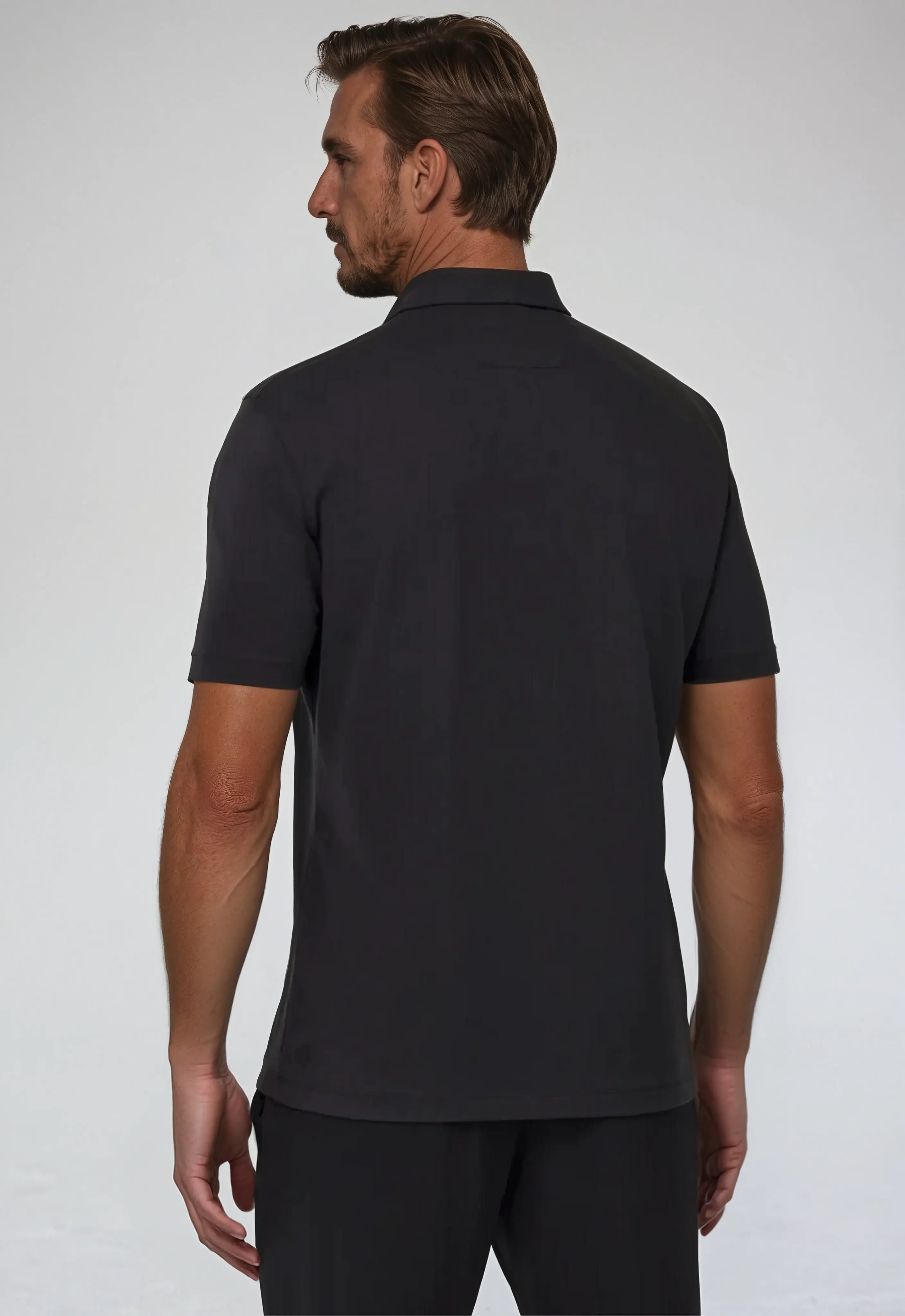 Chester - Modern Zip -Neck Polo Shirt 2