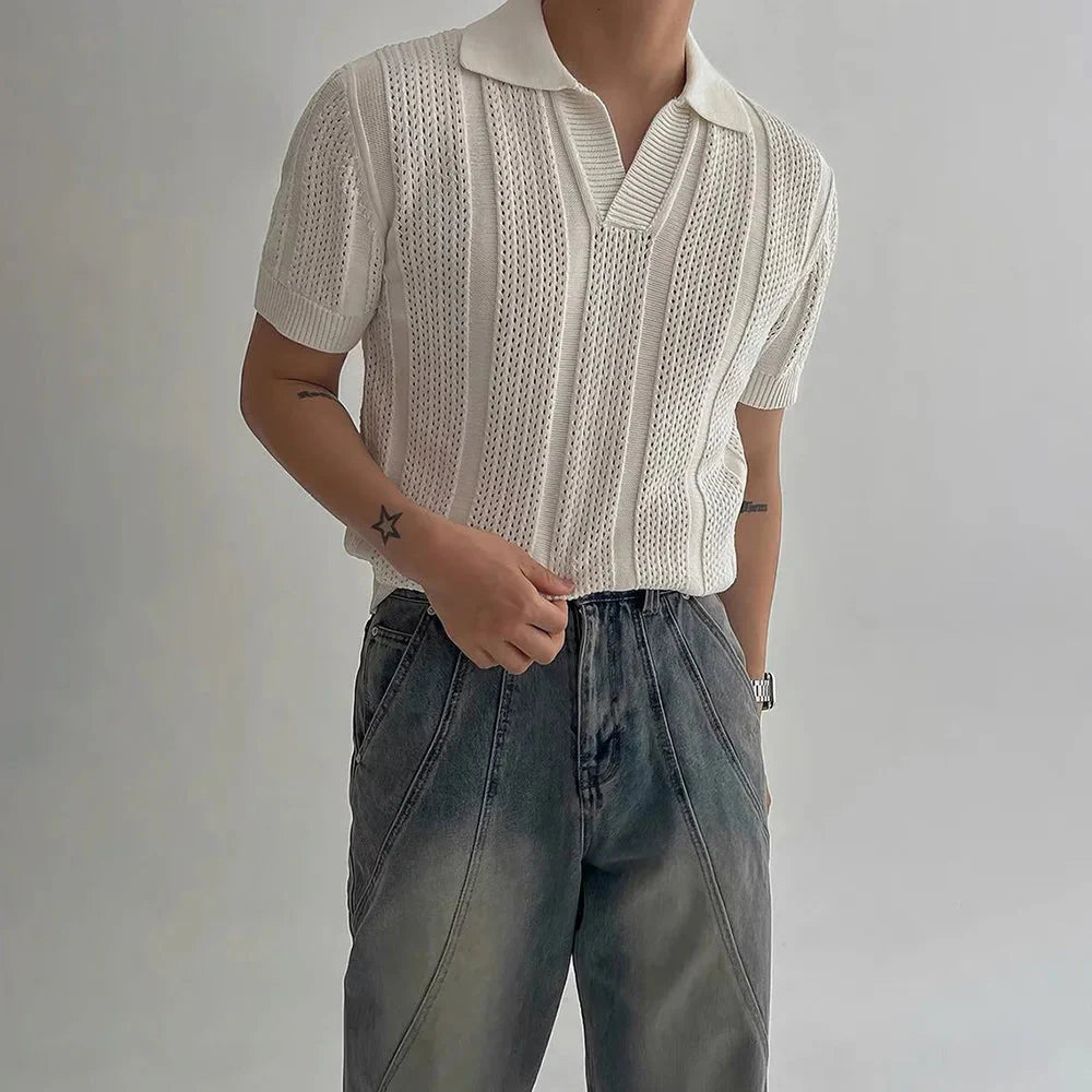 Drew - Haakpolo shirt 2