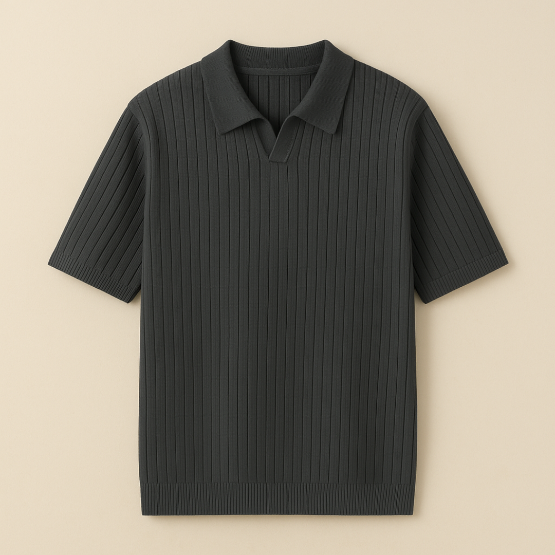 Elegant gebreide zomerpolo 8