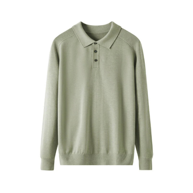 Joel - Wool Polo met lange mouwen 5