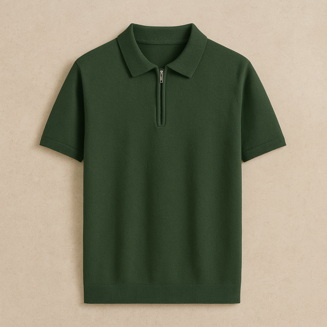 Lennox - gebreide zomerpolo shirt 3