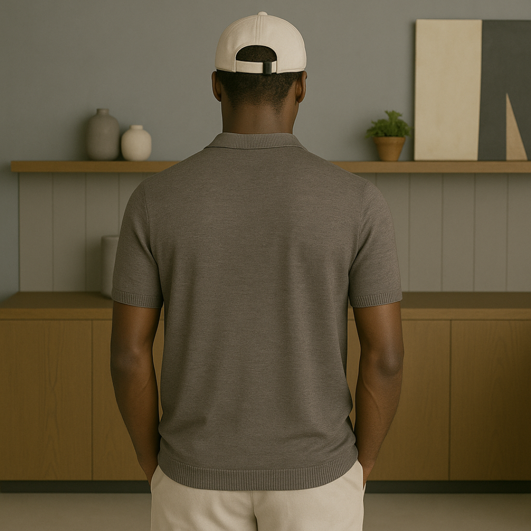 Lichtgewicht kasjmier zomerpolo shirt 5