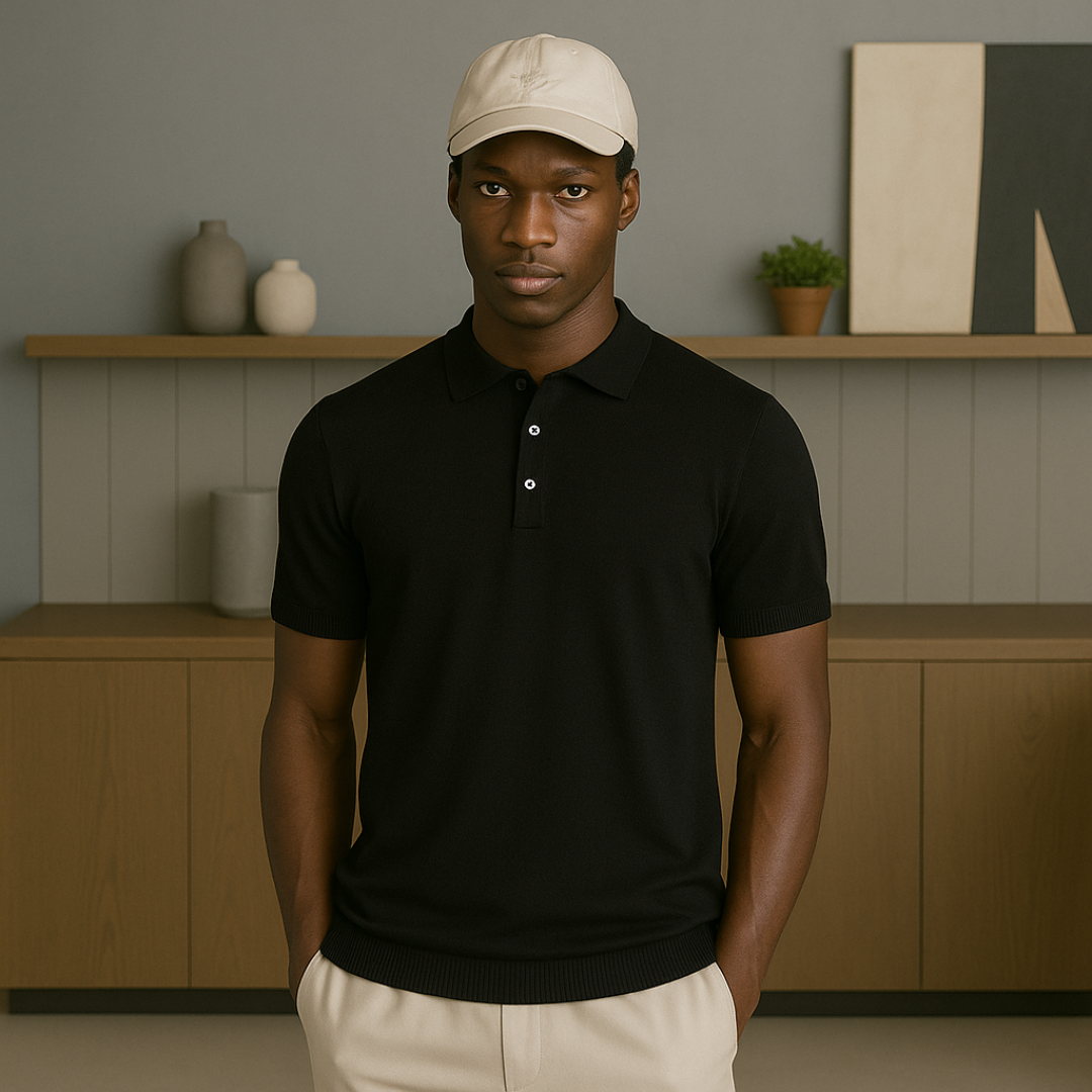 Lichtgewicht kasjmier zomerpolo shirt 6