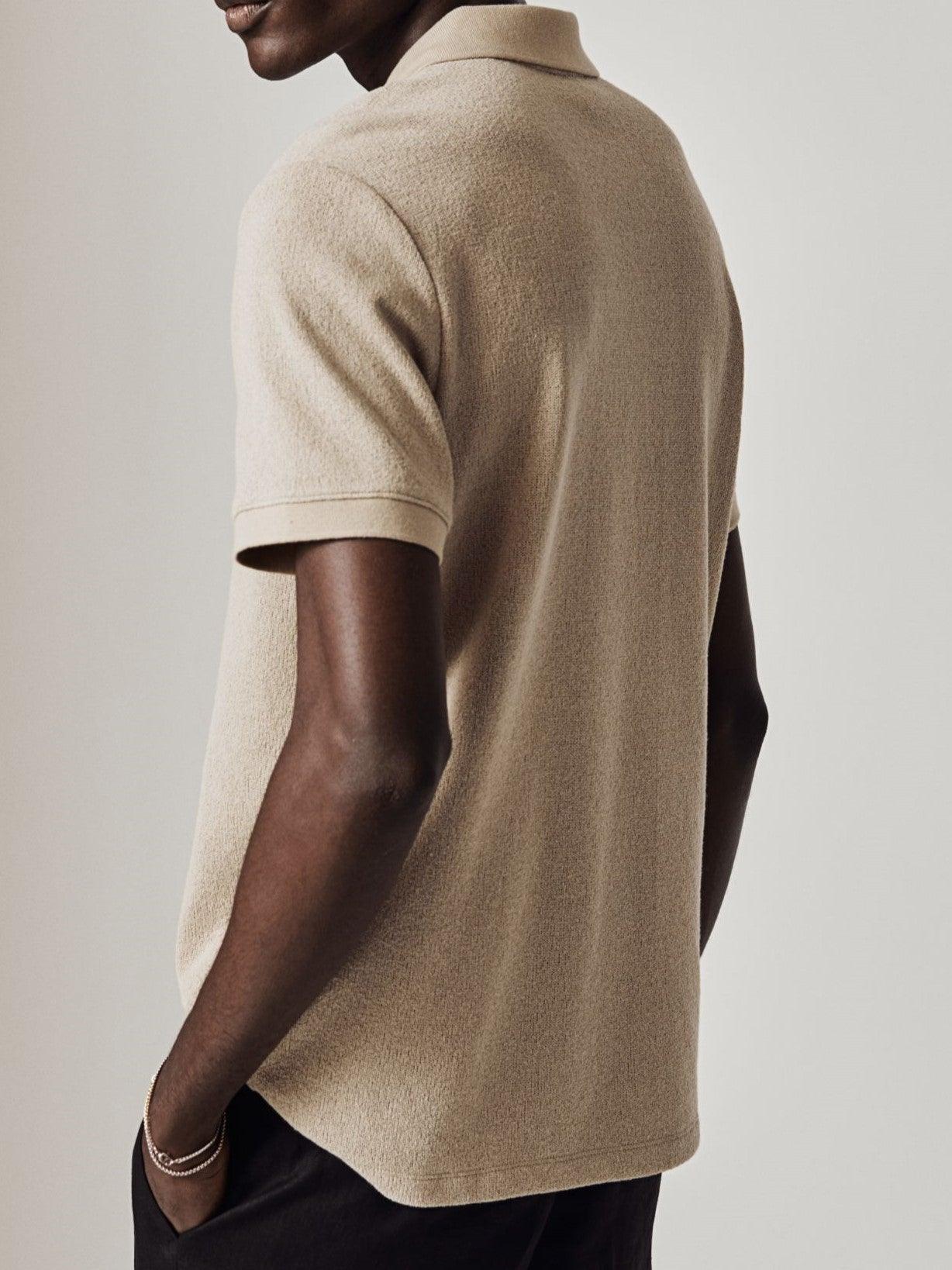 Oud geld Zip Polo T-shirt 2