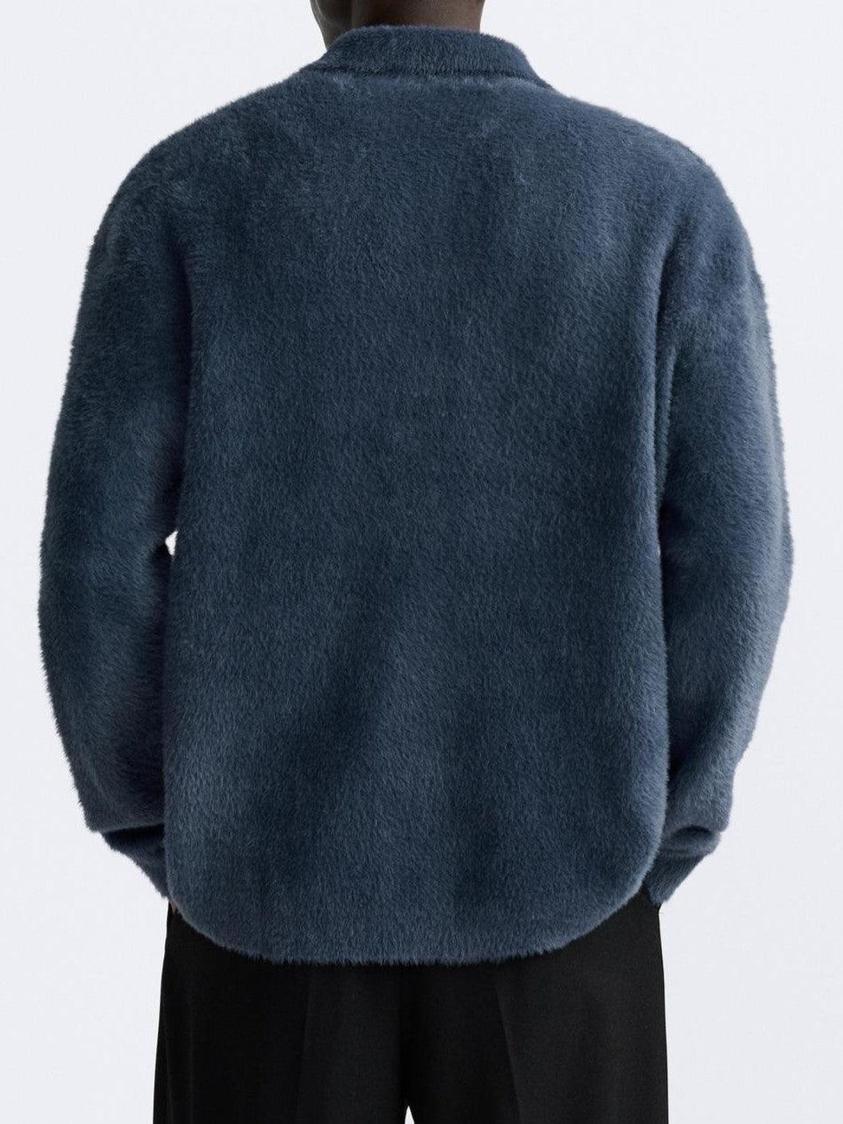 Oud geld gestructureerd poloshirt 2