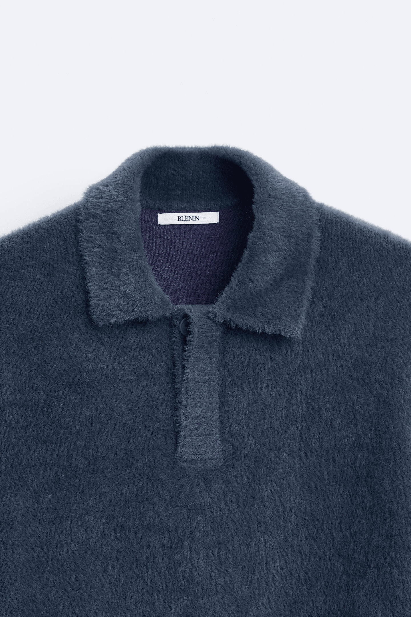 Oud geld gestructureerd poloshirt 4