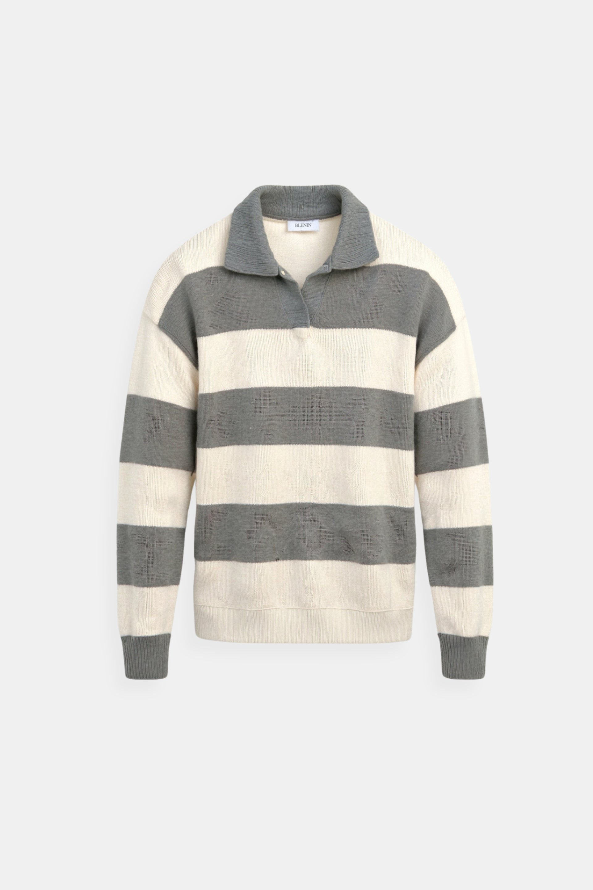 Oud geld met lange mouwen polo 5