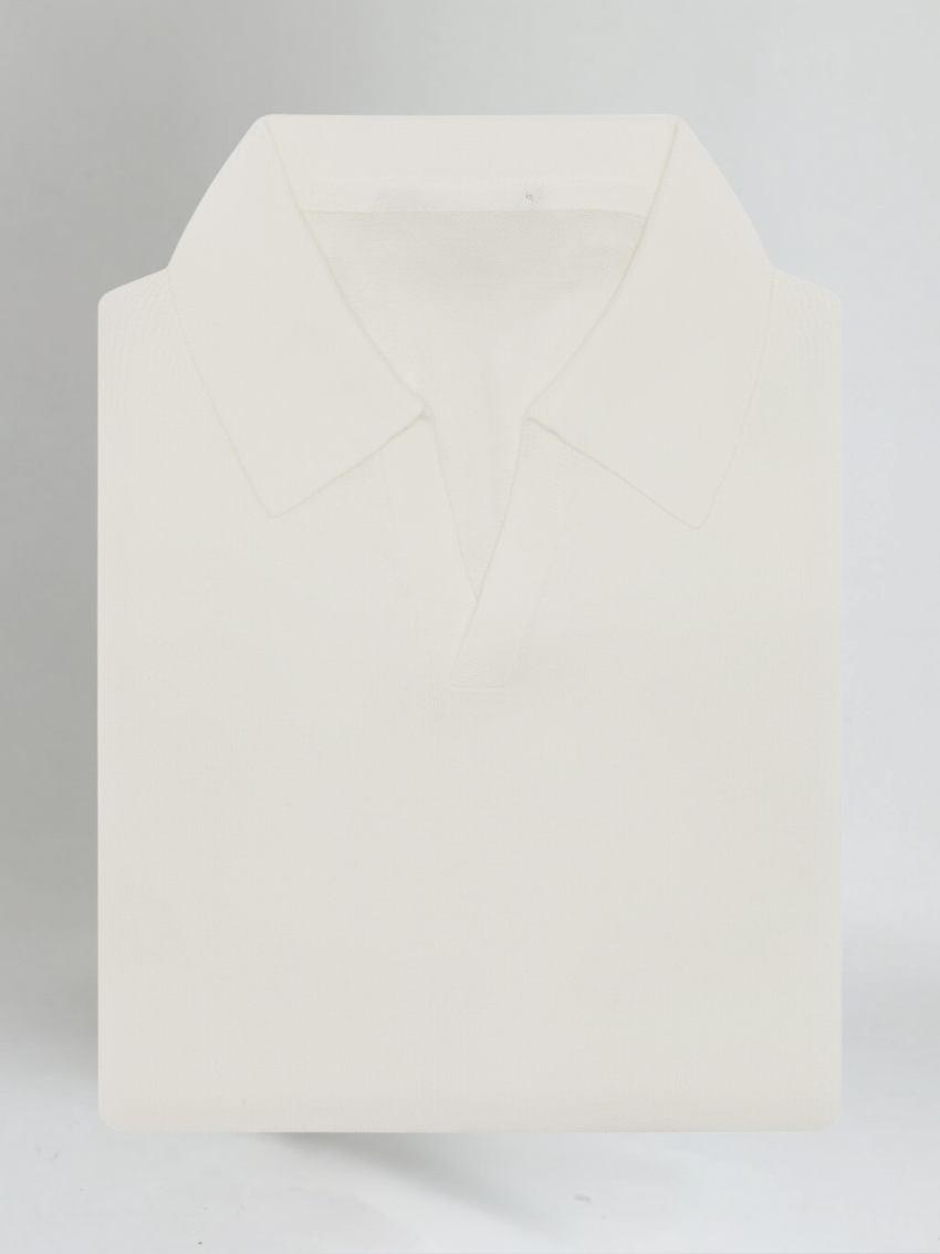 Oud geld zonder knooploos poloshirt 3