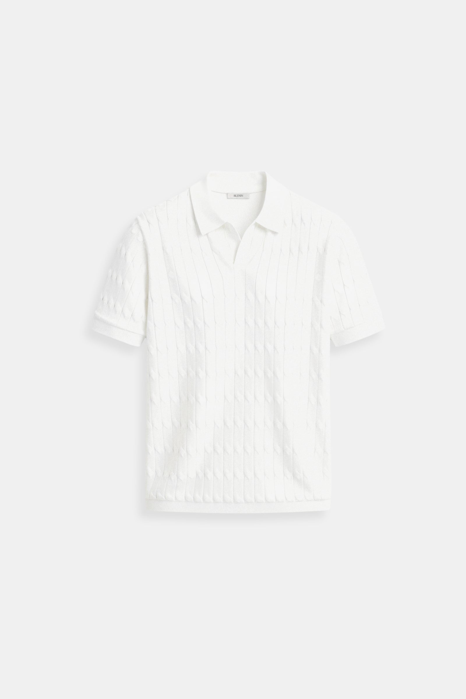 Oude Moeny gebreide polo T-shirt 0