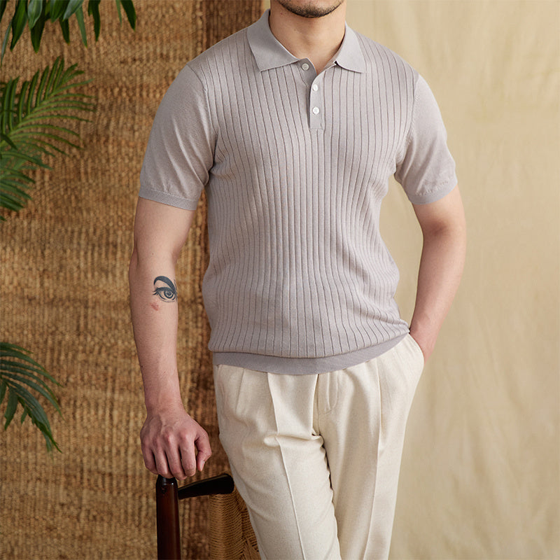 Oud Geld Poloshirt Heren 5