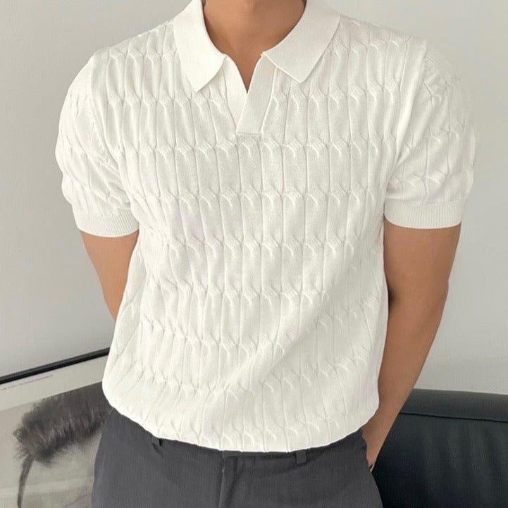 Beckham - Casual Cubaans poloshirt 0