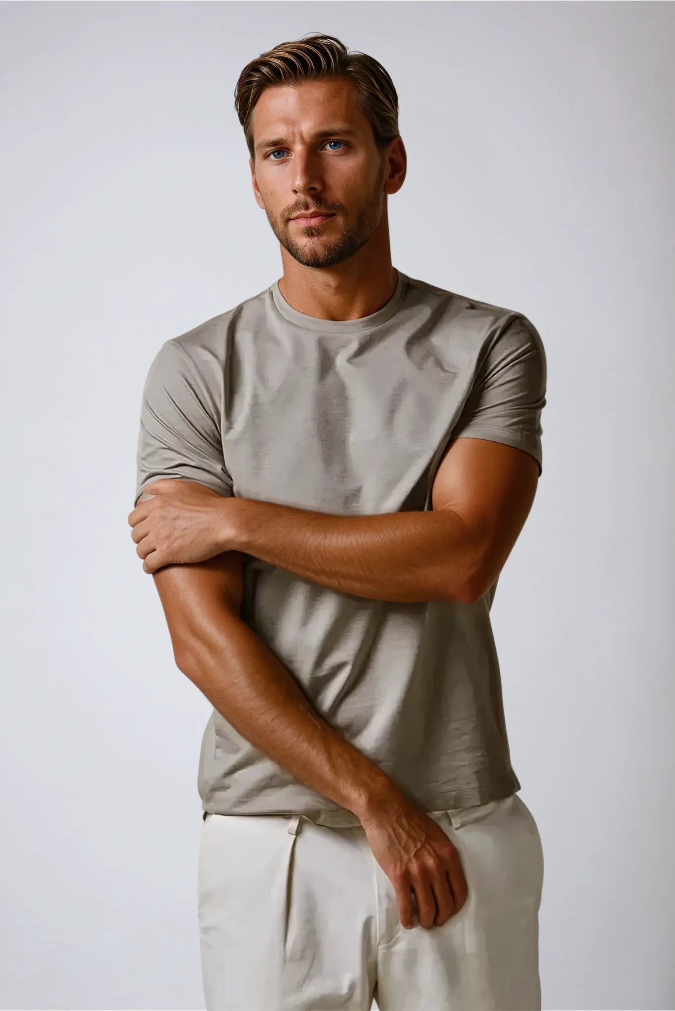 Bertram - Minimalistisch Old Money T-shirt