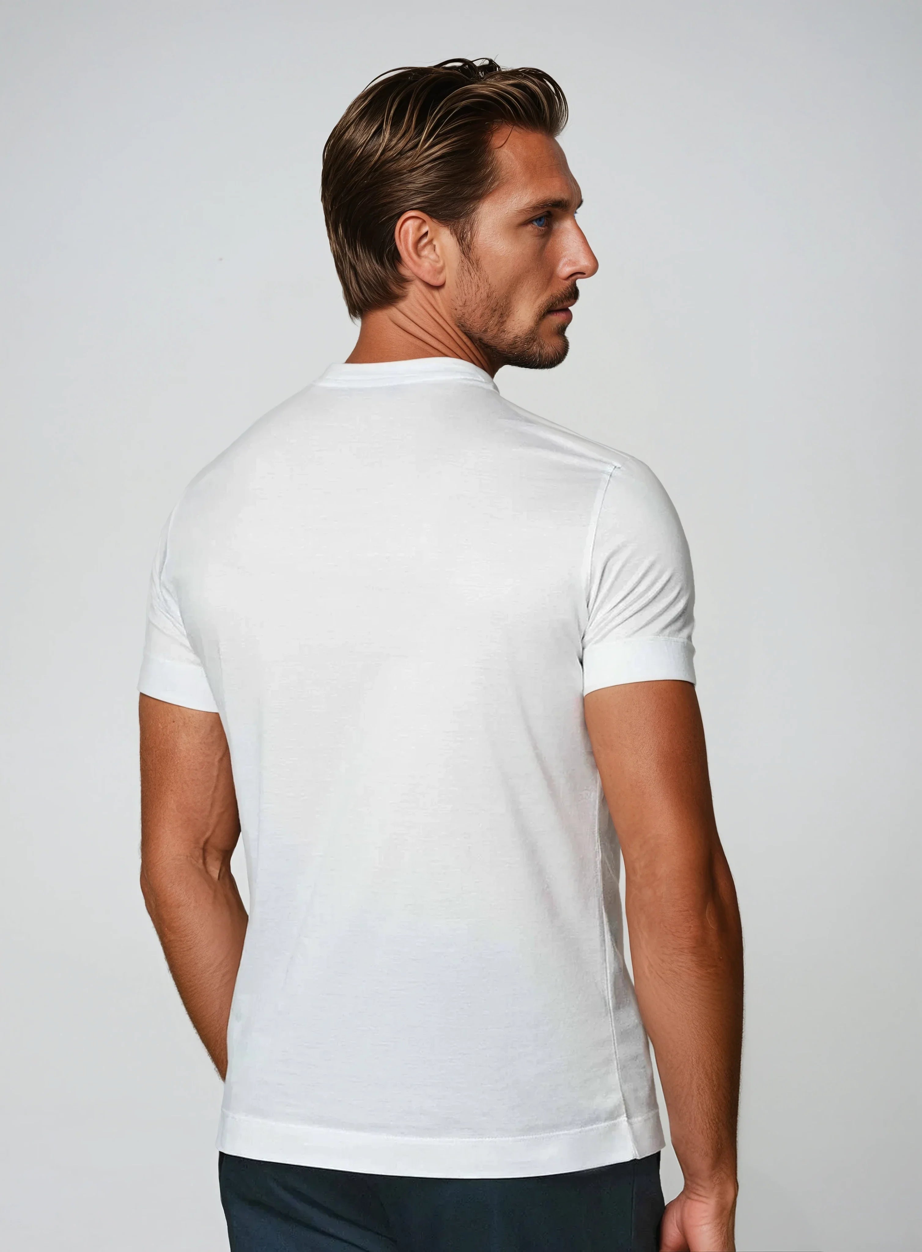 Darius - Wit Basic T-shirt