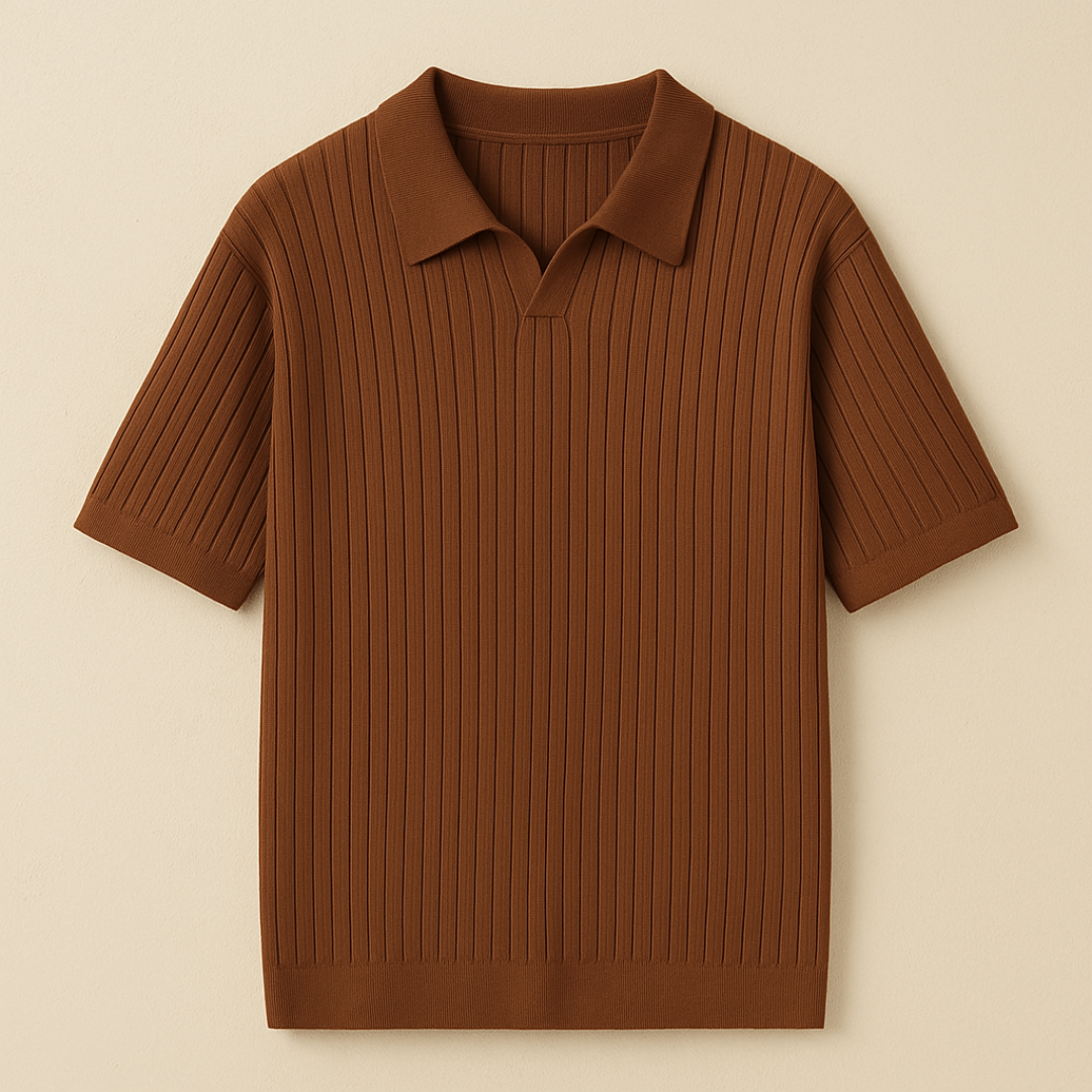 Elegant gebreide zomerpolo 6