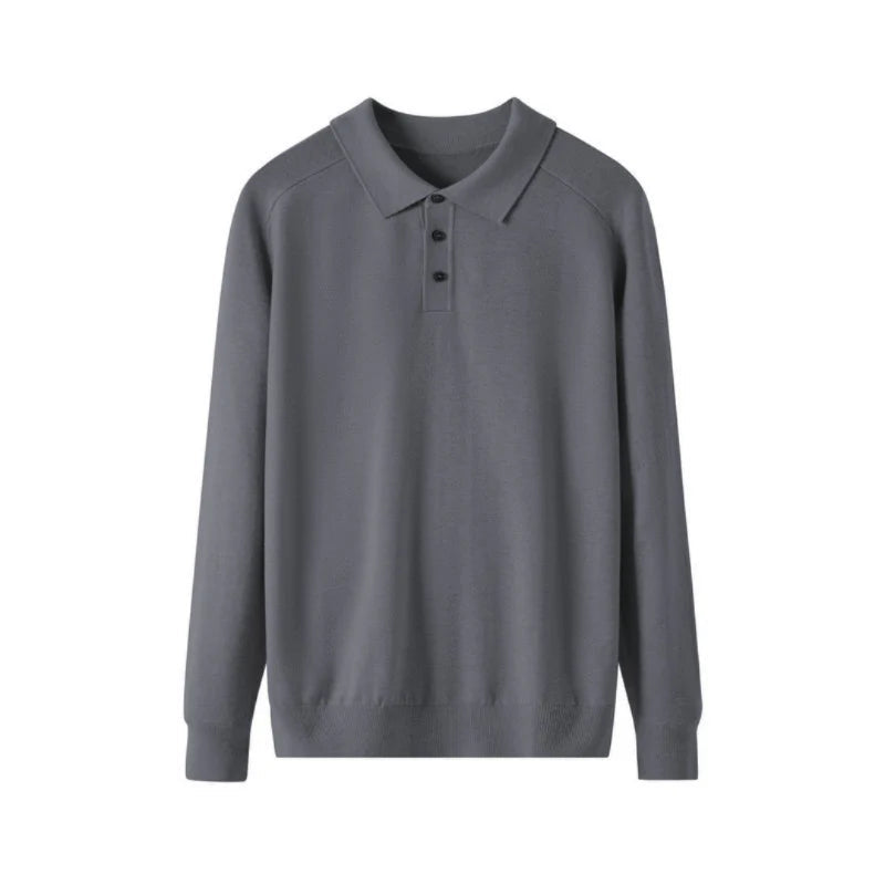 Joel - Wool Polo met lange mouwen 0