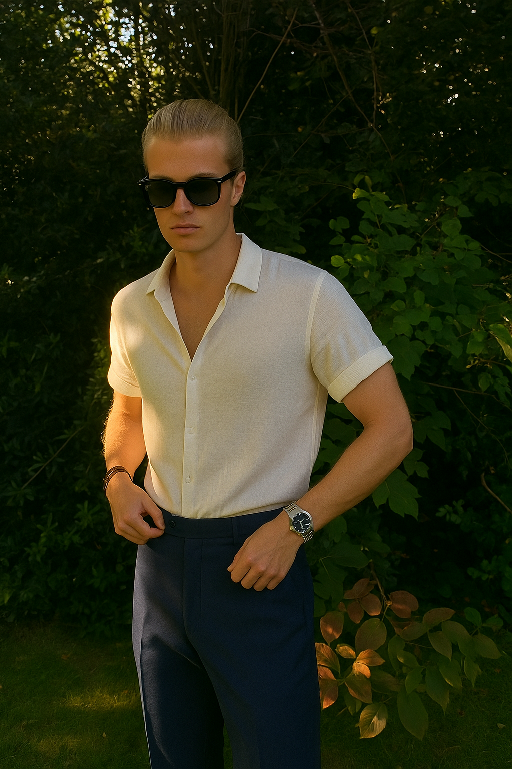 Lincoln - Classic Cotton Summer Shirt 1