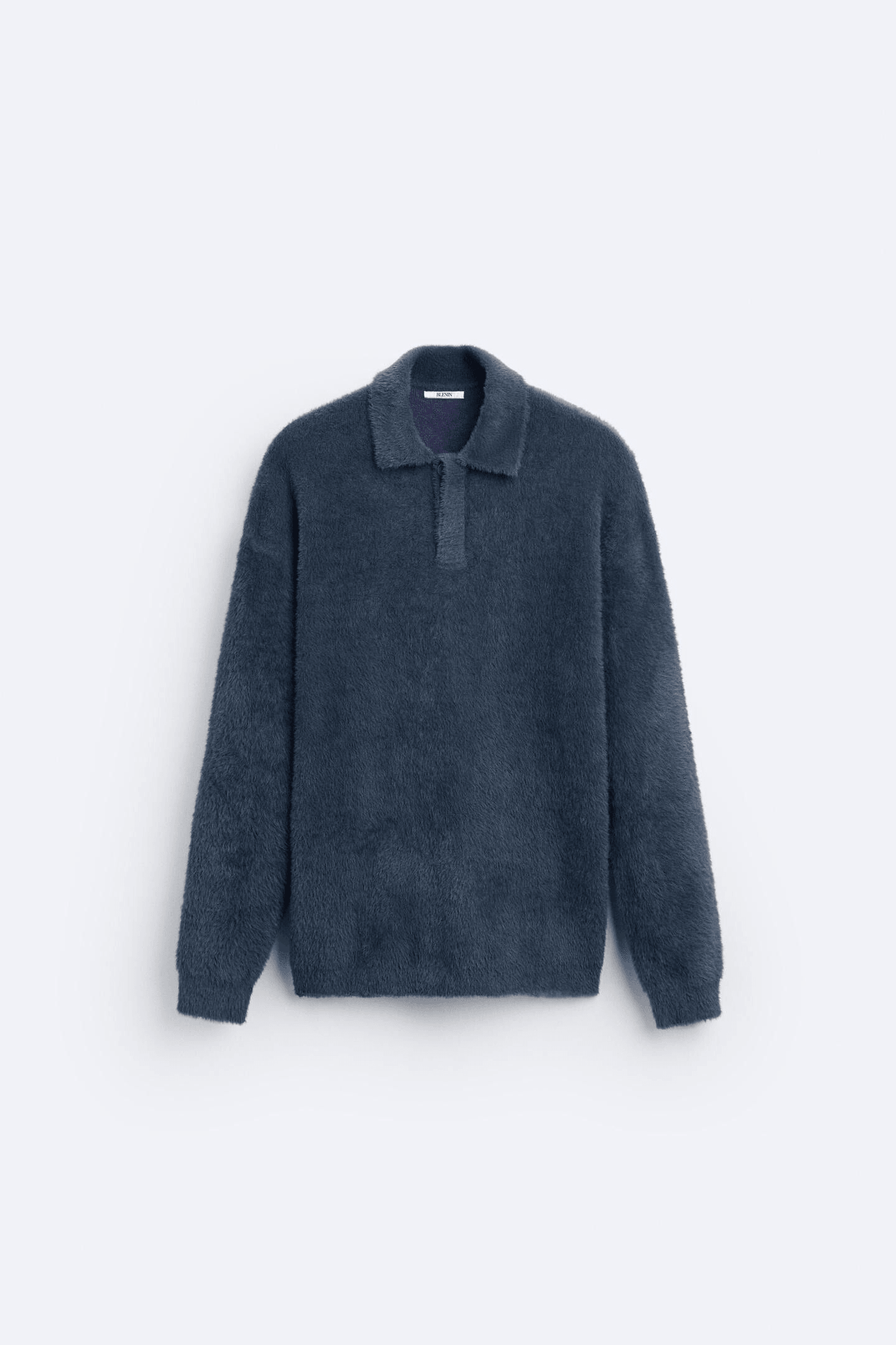 Oud geld gestructureerd poloshirt 0