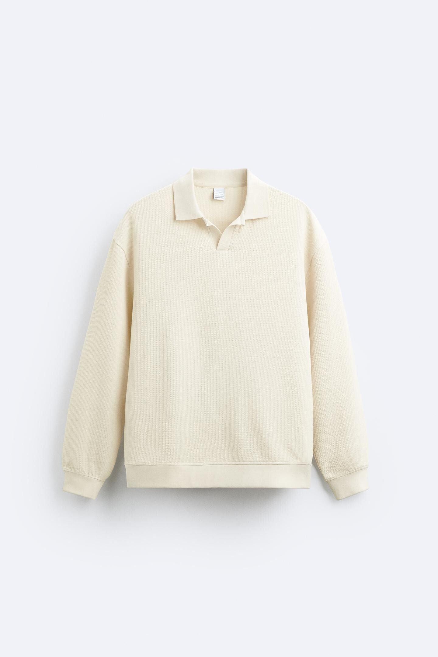Oud geld met lange mouwen polo 0