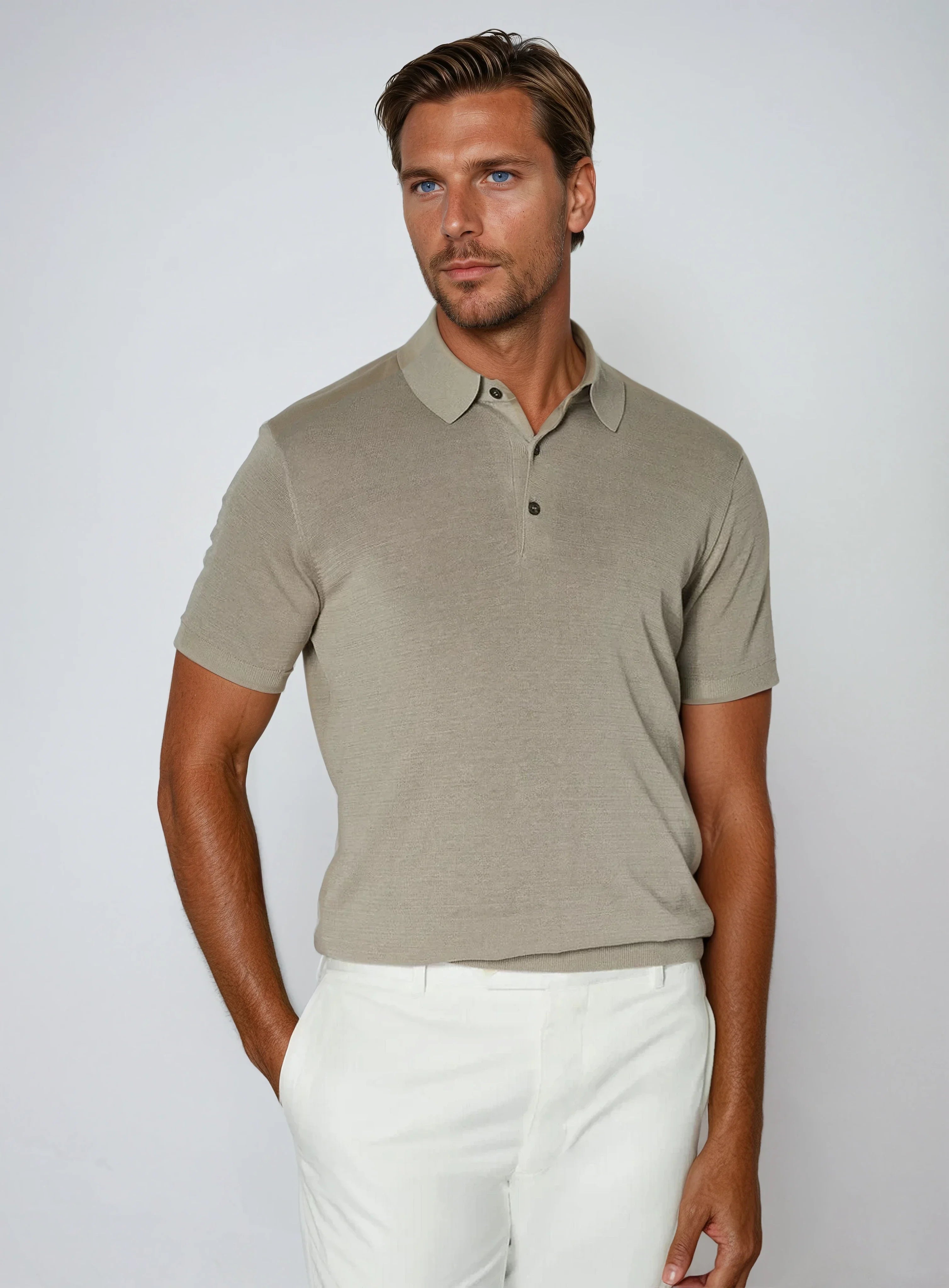Virgil - Casual katoenen poloshirt 1