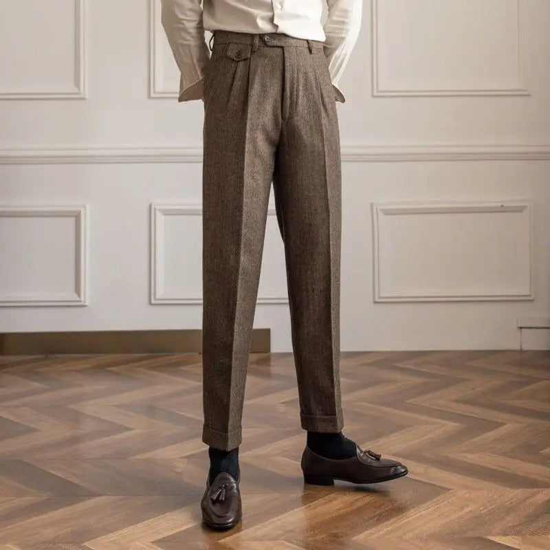 Heren Broeken Old Money Style 2